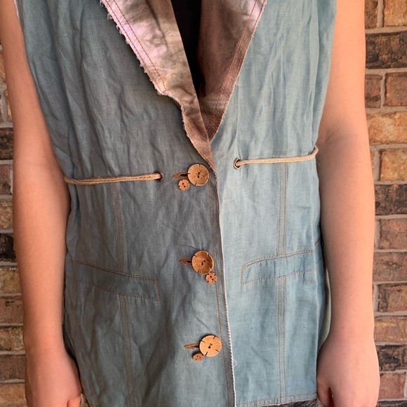 Anthropologie Lecoanet Hament designer vest - Picture 7 of 13